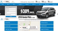 Desktop Screenshot of hondaofchampaign.com